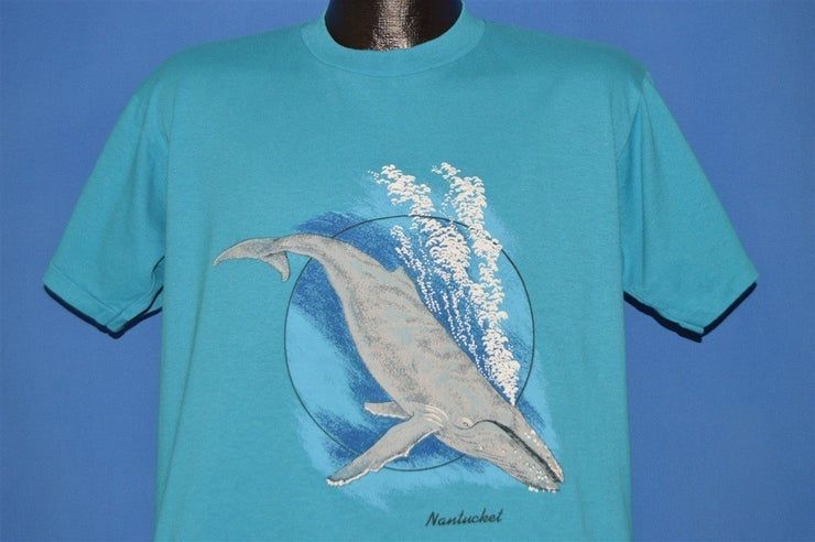 90S Nantucket Humpback Whale Tourist Shirt