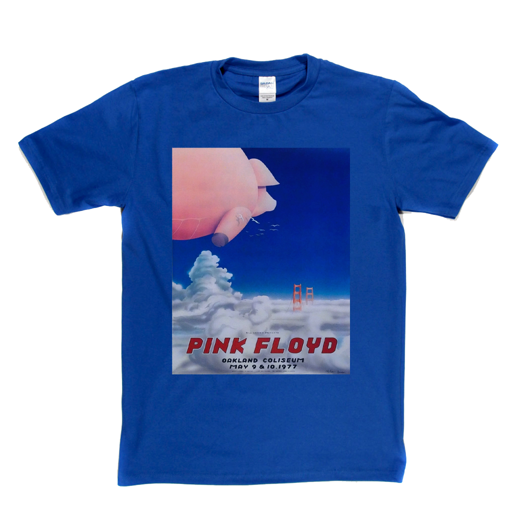 Pink Floyd Oakland Colisium Poster T-Shirt