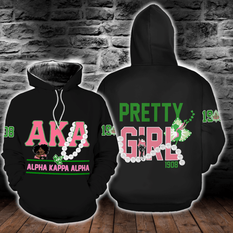 Aka Pretty Girl Hoodie 3D