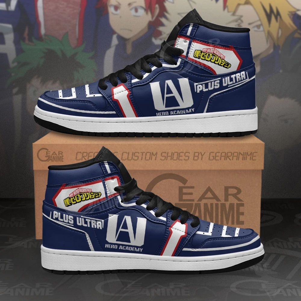 Ua High School Uniform Sneakers Plus Ultra Mha Anime Shoes Unisex Men Women