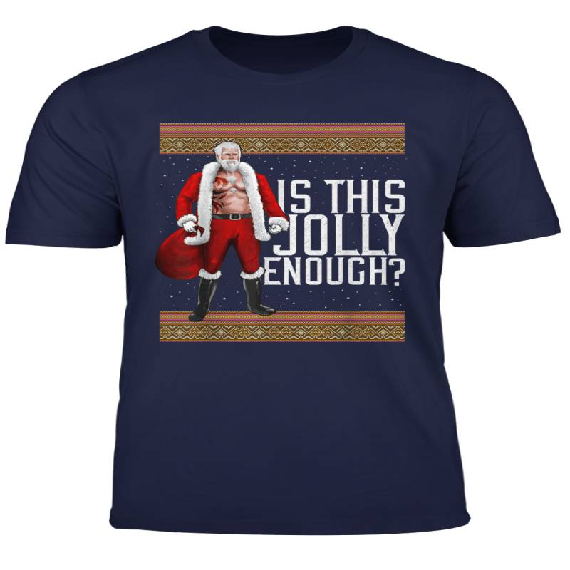 Swole Santa Sexy Is This Jolly Enough Women Ugly Christmas T Shirt