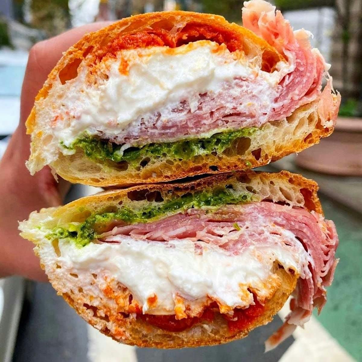 “The Gothamist” Prosciutto + Stracciatella Sandwich Kit – 4 Pack by Alidoro | Goldbelly fashionstation 0608 2322