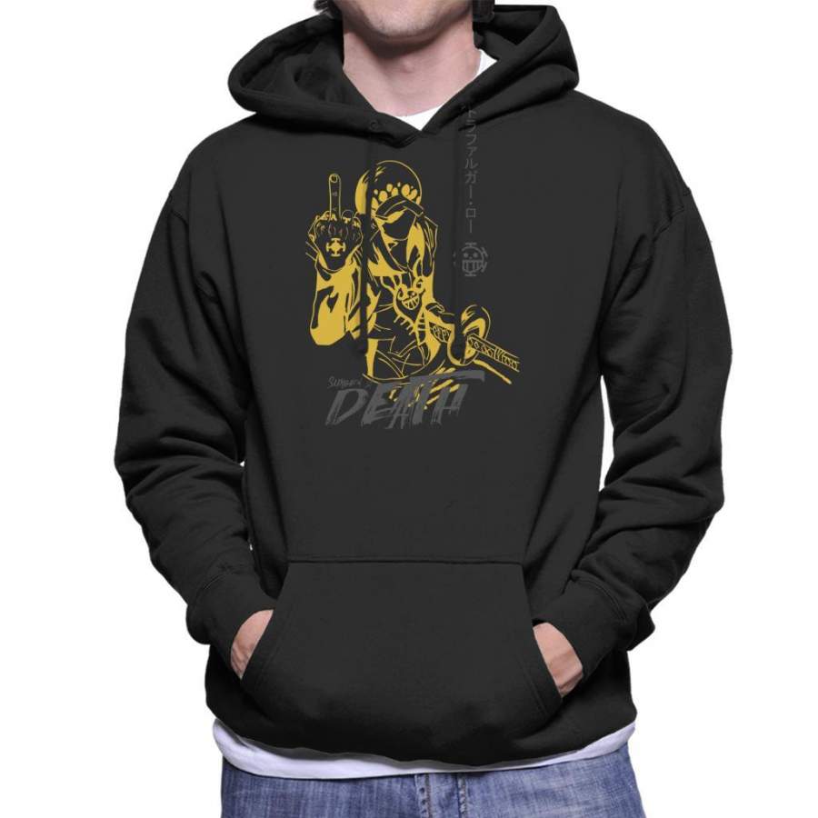 Trafalgar Law Death One Piece Men’s Hooded Sweatshirt