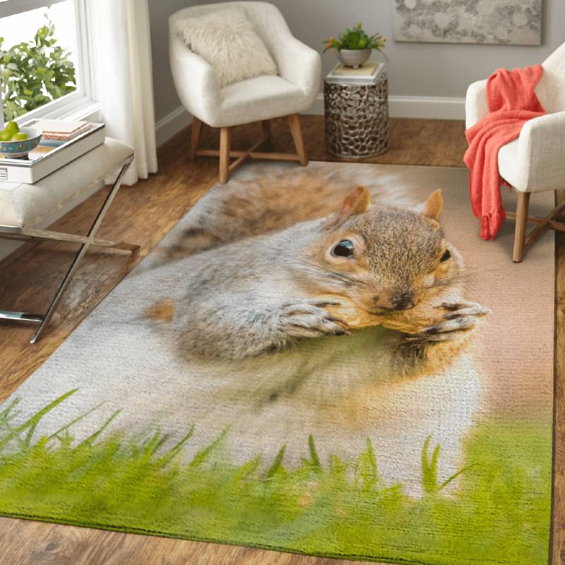 squirrel – Animals 38 Area Rug Carpet