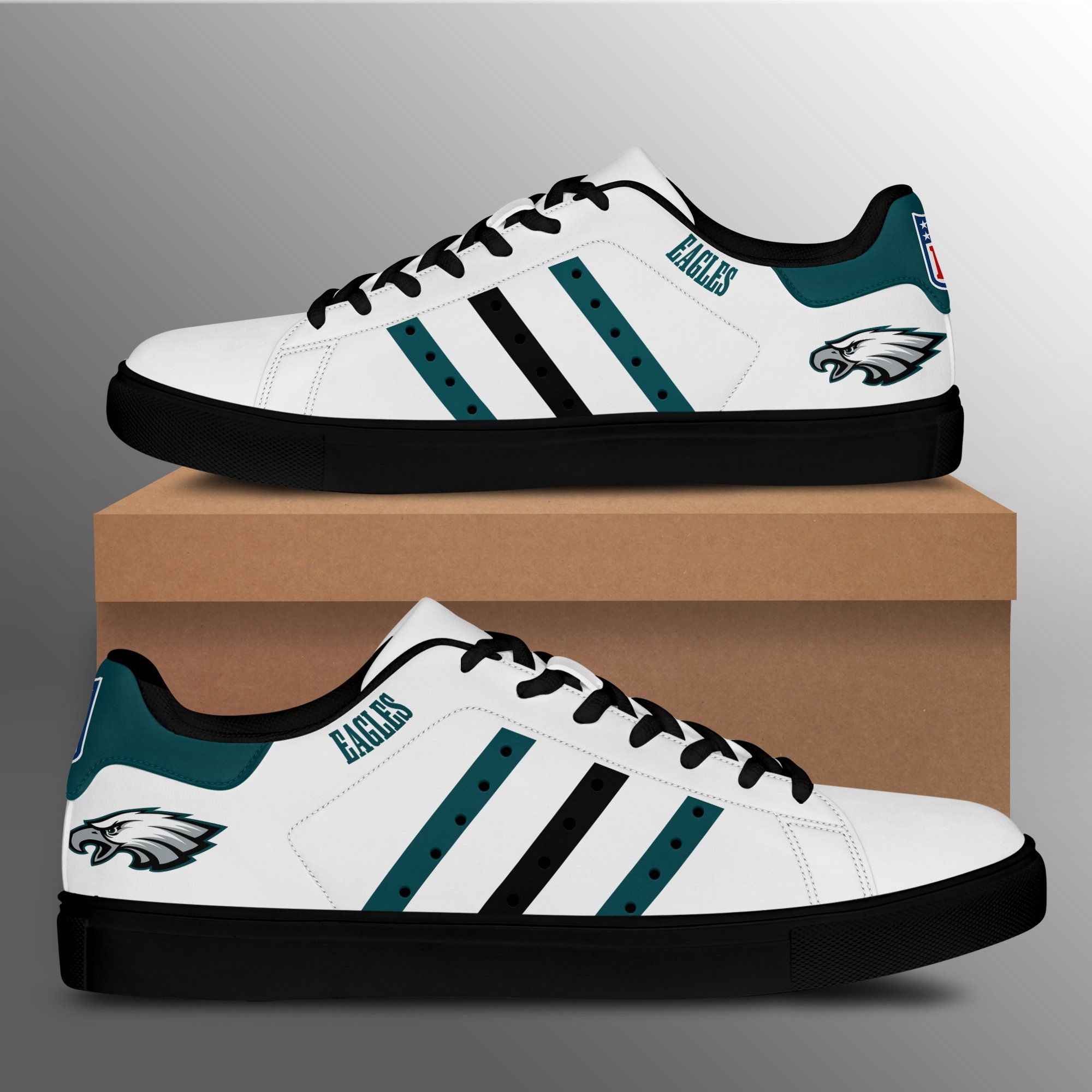 Philadelphia Eagles Low Top Shoes – V4