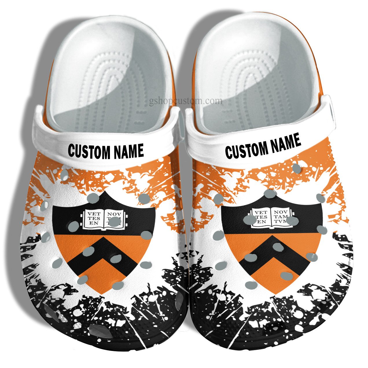 Princeton University Graduation Gifts Croc Shoes Customize- Admission Gift Crocs Shoes For Men Women – Cr-Csu016 – Gigo Smart