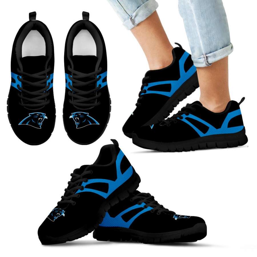 Line Amazing Bottom Carolina Panthers Sneakers