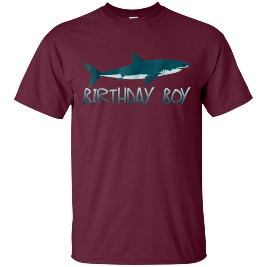 AGR Shark Birthday Boy Tshirt Jaq T-shirt