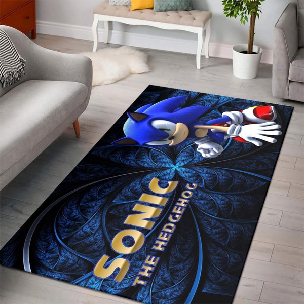 Sonic the Hedgehog Area Rug, Movie OFD 2002203