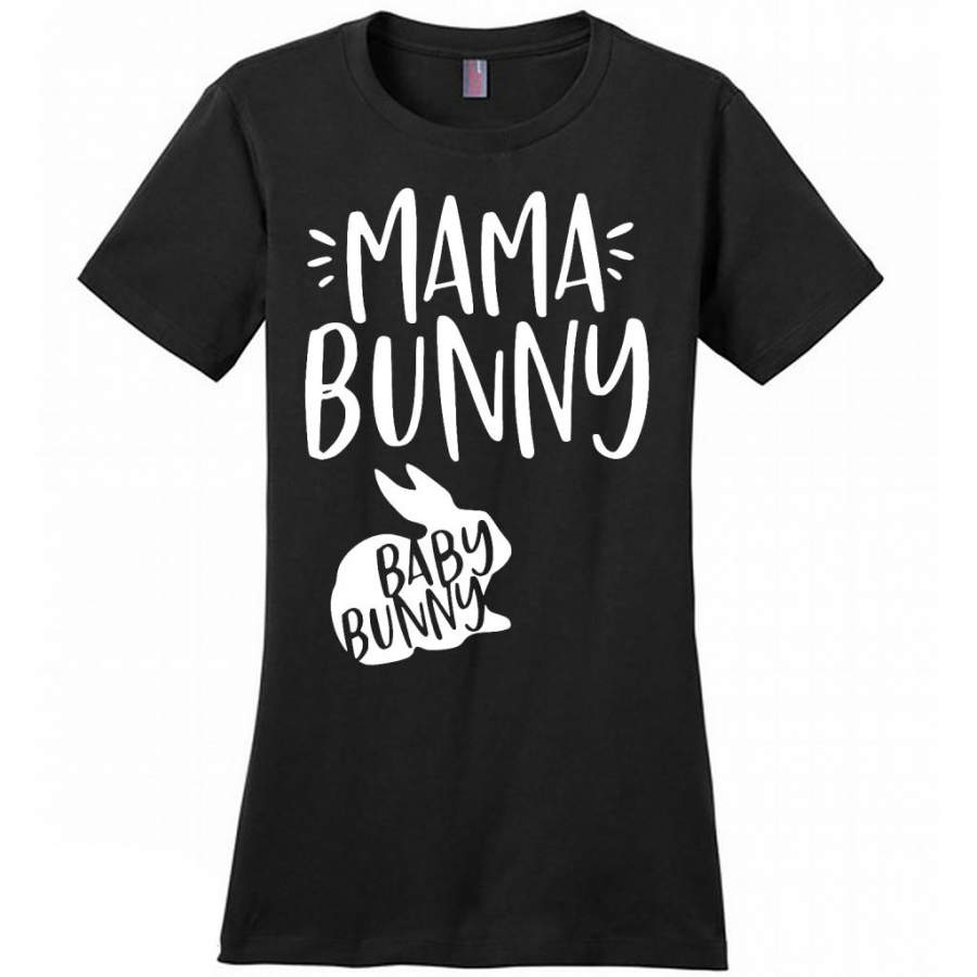 Mama Bunny Baby Bunny – District Made Women Shirt