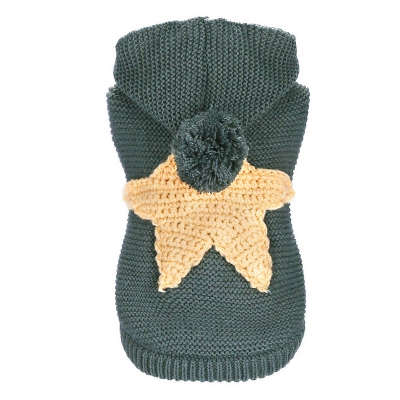 Winter Dog Clothes cute dog sweaters Cat Clothes Starfish Sweater Puppy Dog French Bulldog Chihuahua Clothes hondenkleding 25 alx