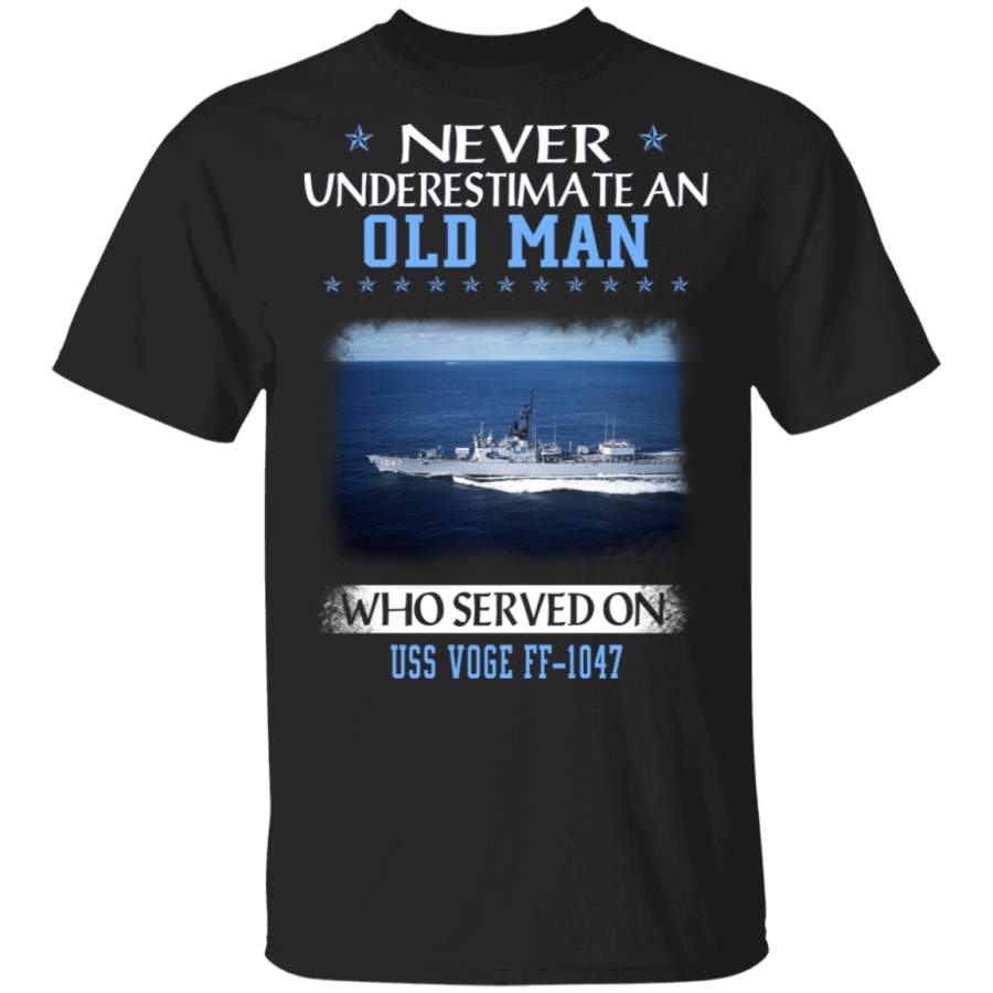 USS Voge FF-1047 Veterans Day Christmas Gift T-Shirt