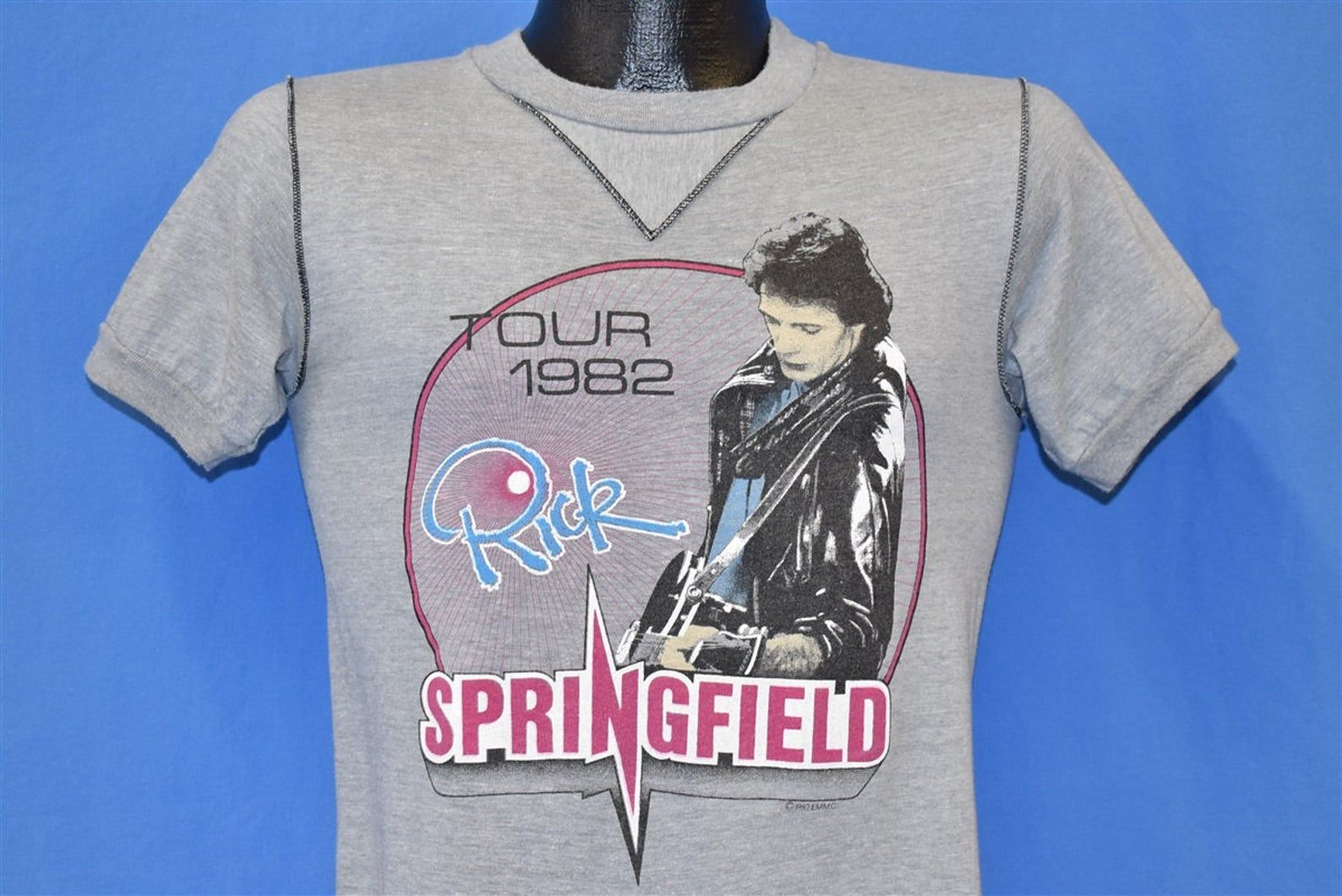 80S Rick Springfield 1982 Success Hasn’T Spoiled Me Tour Concert T-Shirt