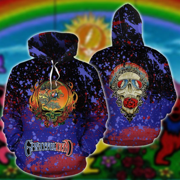 Grateful Dead 3D Unisex Hoodie