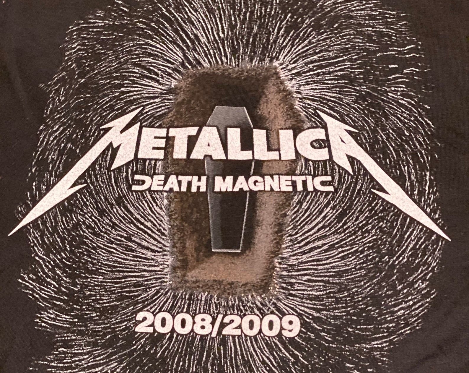 Vintage Metallica Tshirt / Death Magnetic / Heavy Metal / Thrash Metal / Band Tee / Concert Tshirt /