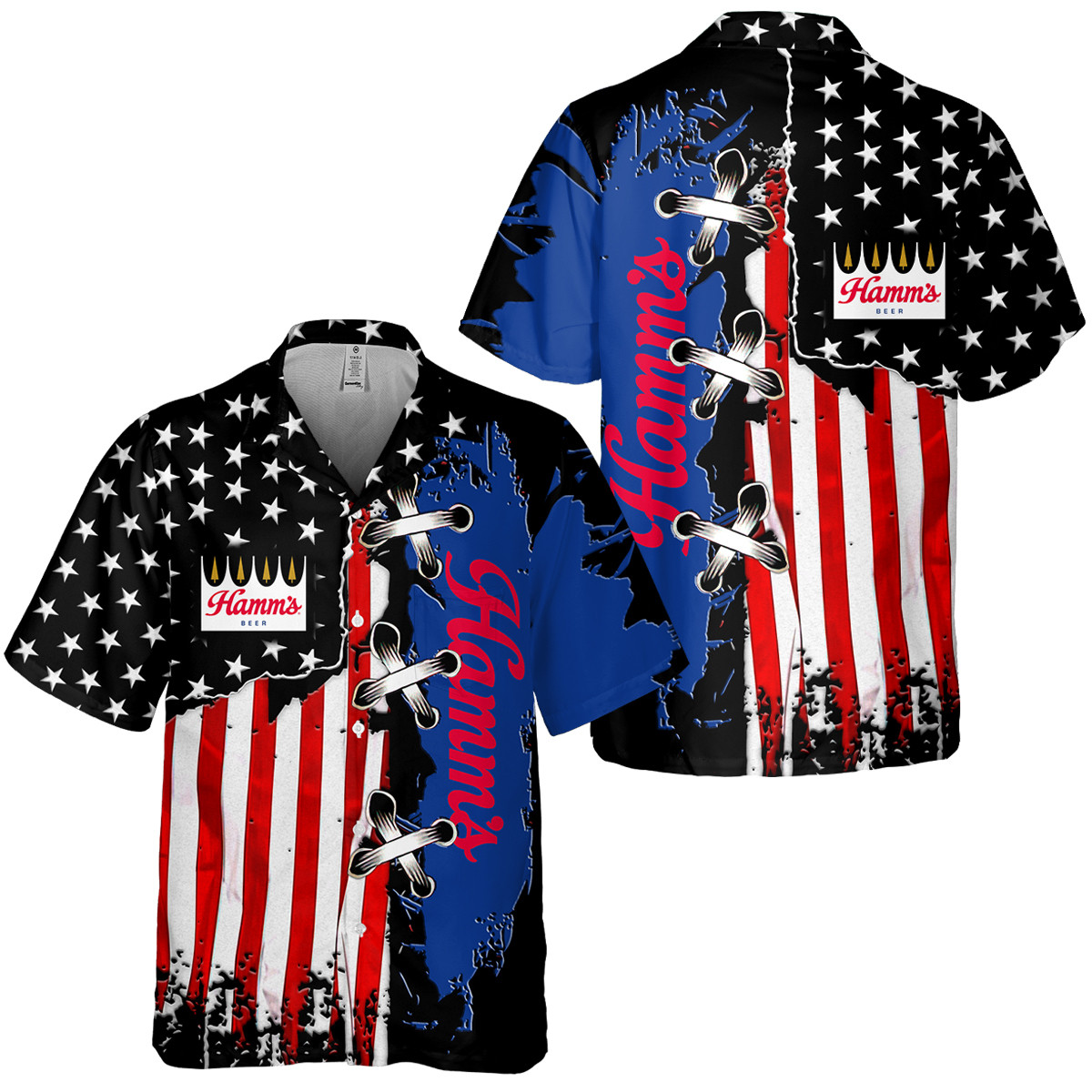 Hms Flag Hawaii Shirt Ha27656