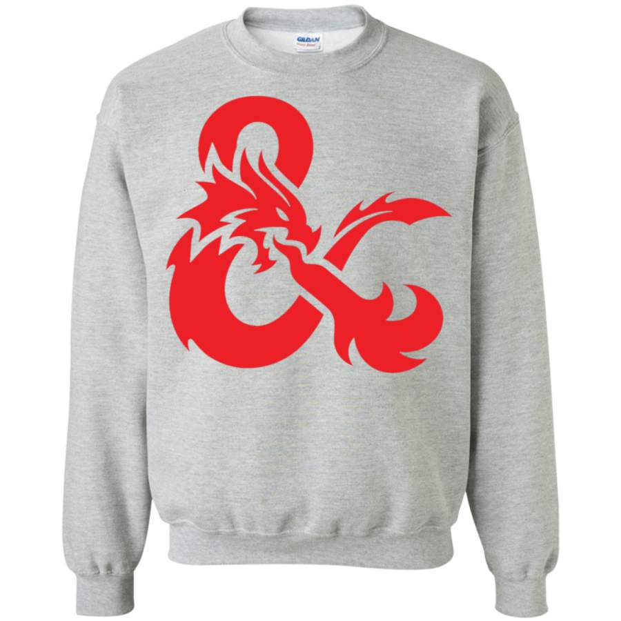 AGR Dungeons and Dragons Logo Crewneck Pullover Sweatshirt