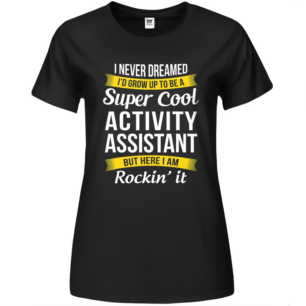 Activity Assistant Premium Womens Tshirts Funny Activity Professionals Week Premium Womens T Shirts