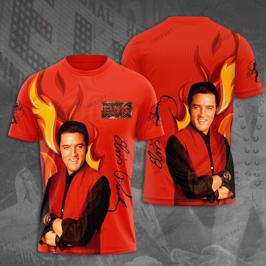 Elvis Presley 3D T-Shirt 3Ts-K1R1