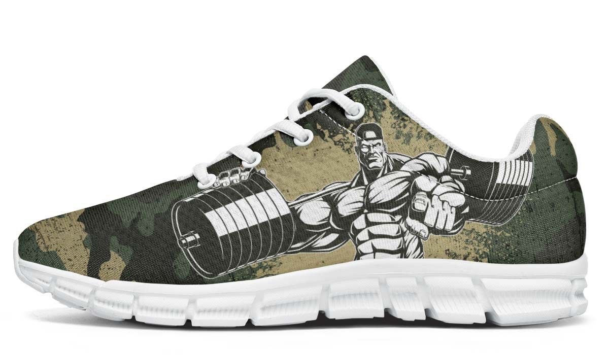 Camo Weightswatchout Breathable Sneakers Custom Shoes V157