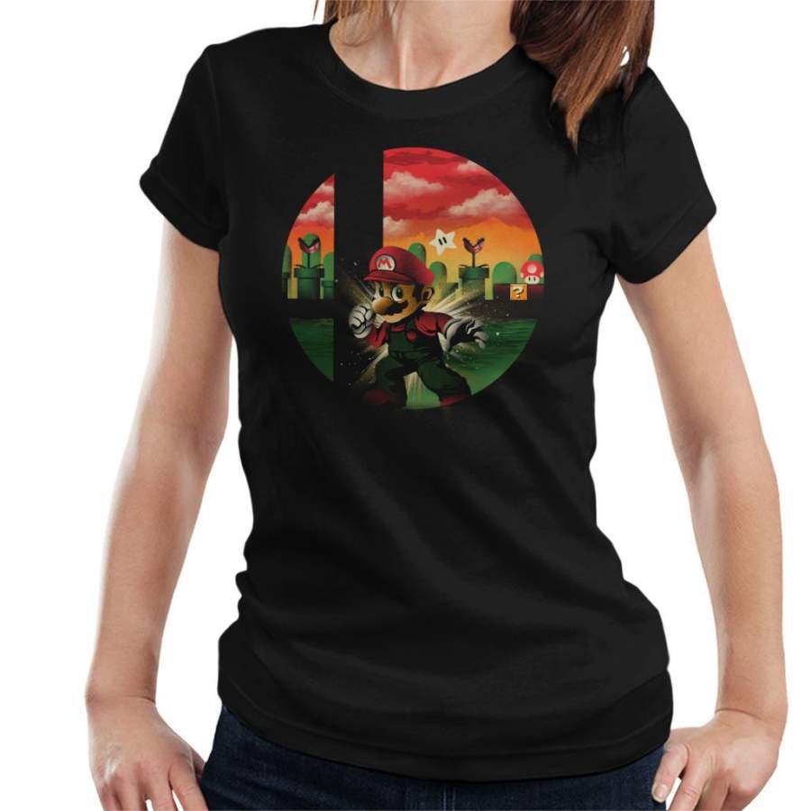 Smashbros Mario Women’s T-Shirt