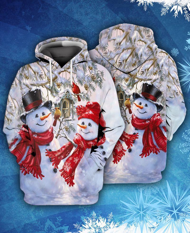 Snowman Exclusive 3D Shirt For Christmas Holiday 3D Hoodie