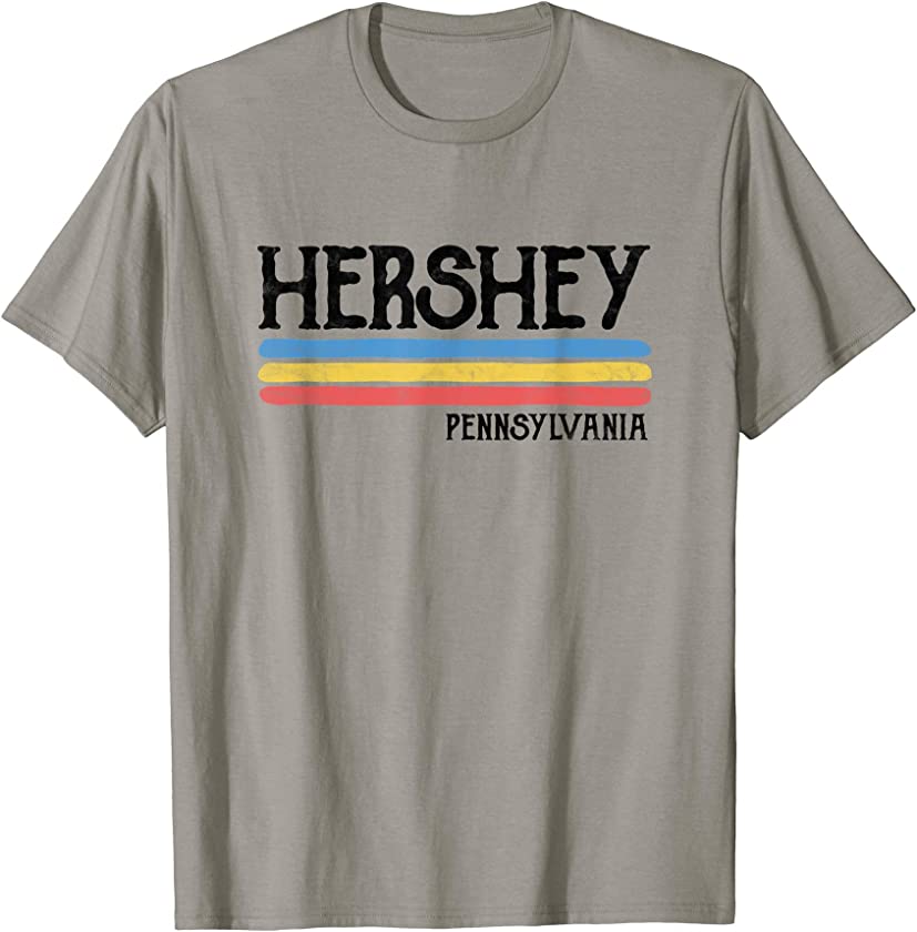 Vintage Hershey Pennsylvania PA Souvenir Gift T-Shirt