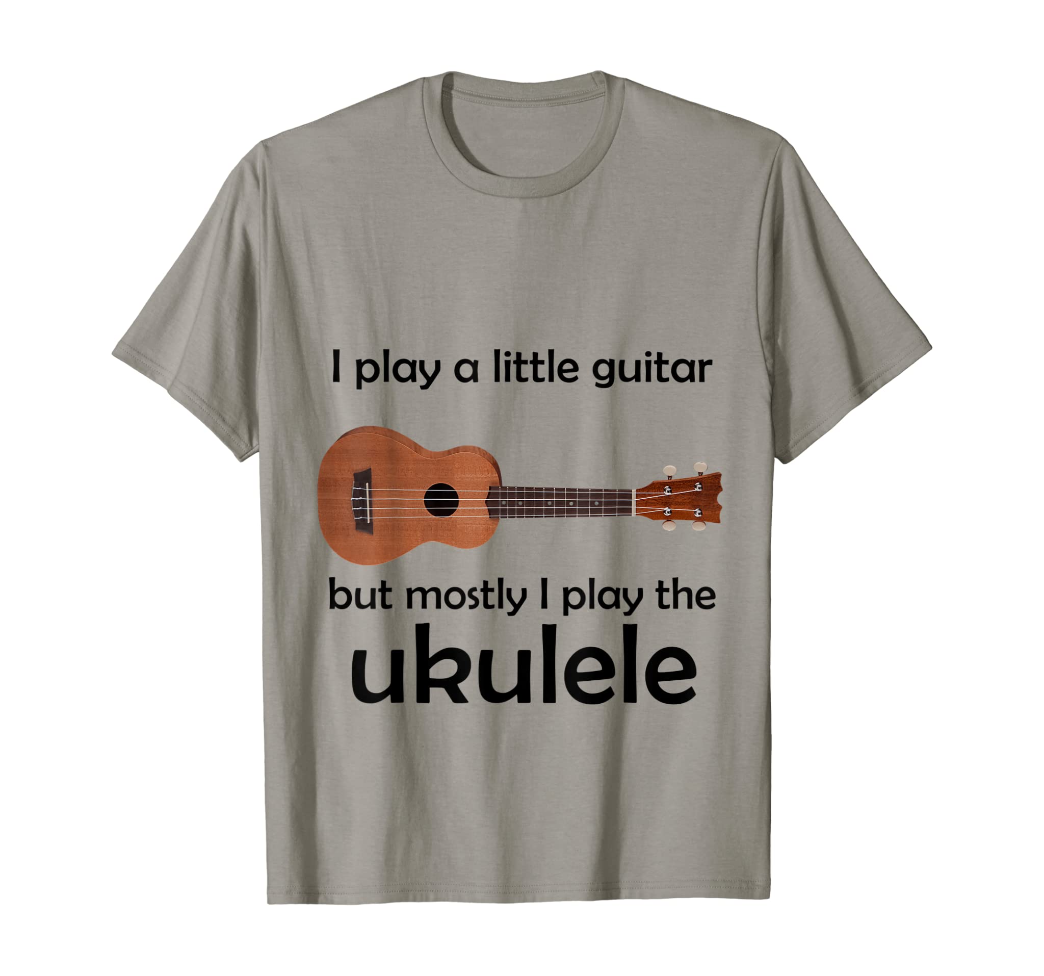 Funny Ukulele Pun T-Shirts “Little Guitar”