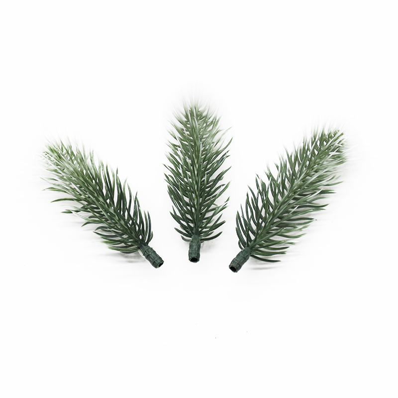 20 Pieces Artificial Pine Needles Wedding Decoration Christmas Decorations for Home Flower Arrangement Indoor Greening Candy Box alx