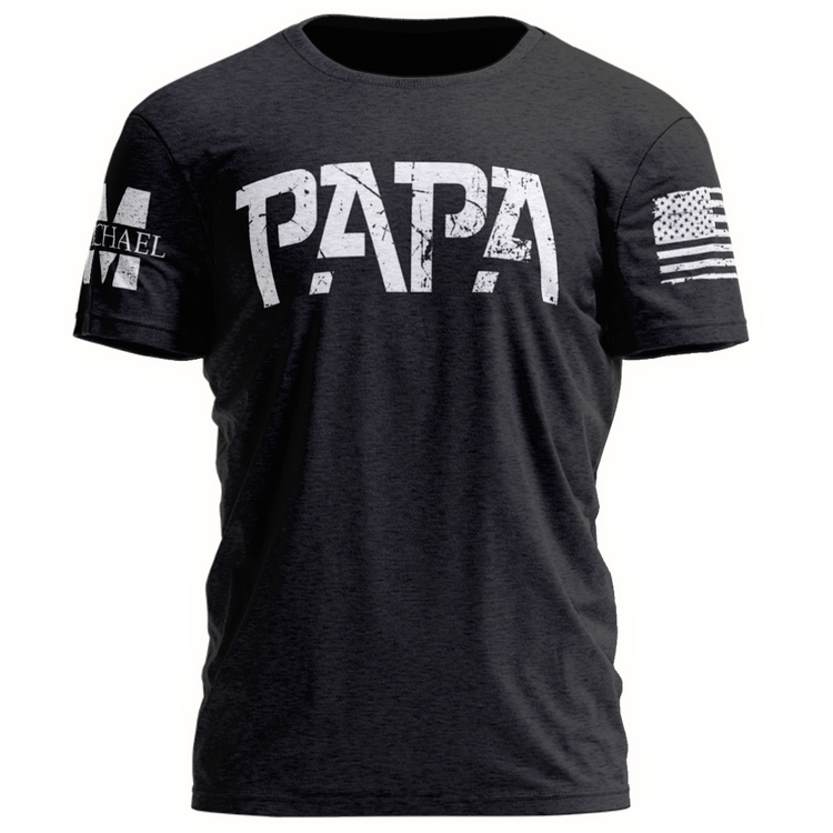 Customized Nickname Vintage Men’S, Cool Shirt For Papa, Gift Papa Shirt