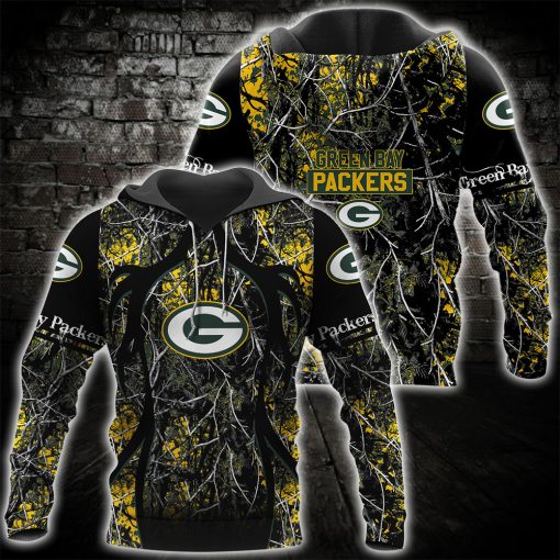 Green Bay Packers – TShirt, Hoodie, Sweatshirt… Wildfire Camo