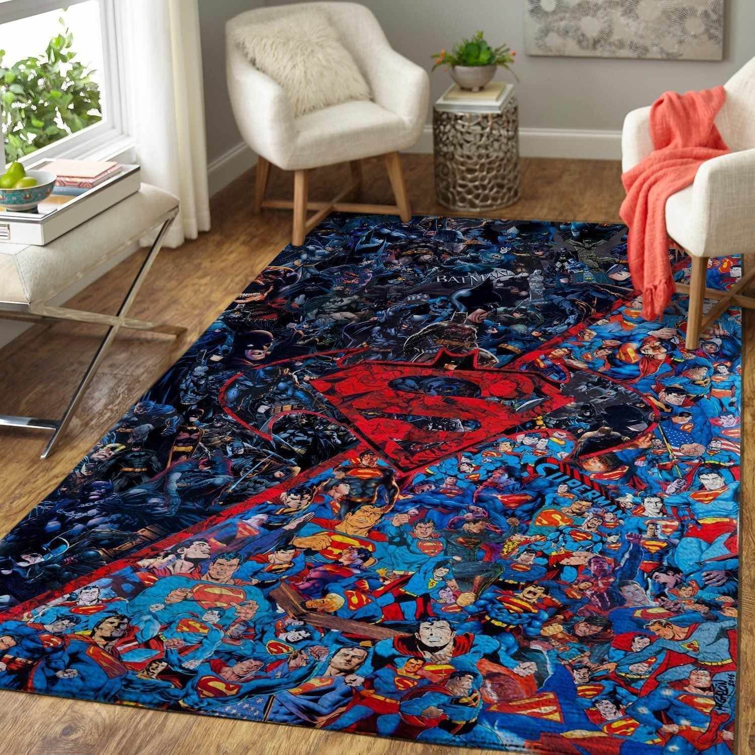 Superman Area  Sku 1363 Rug