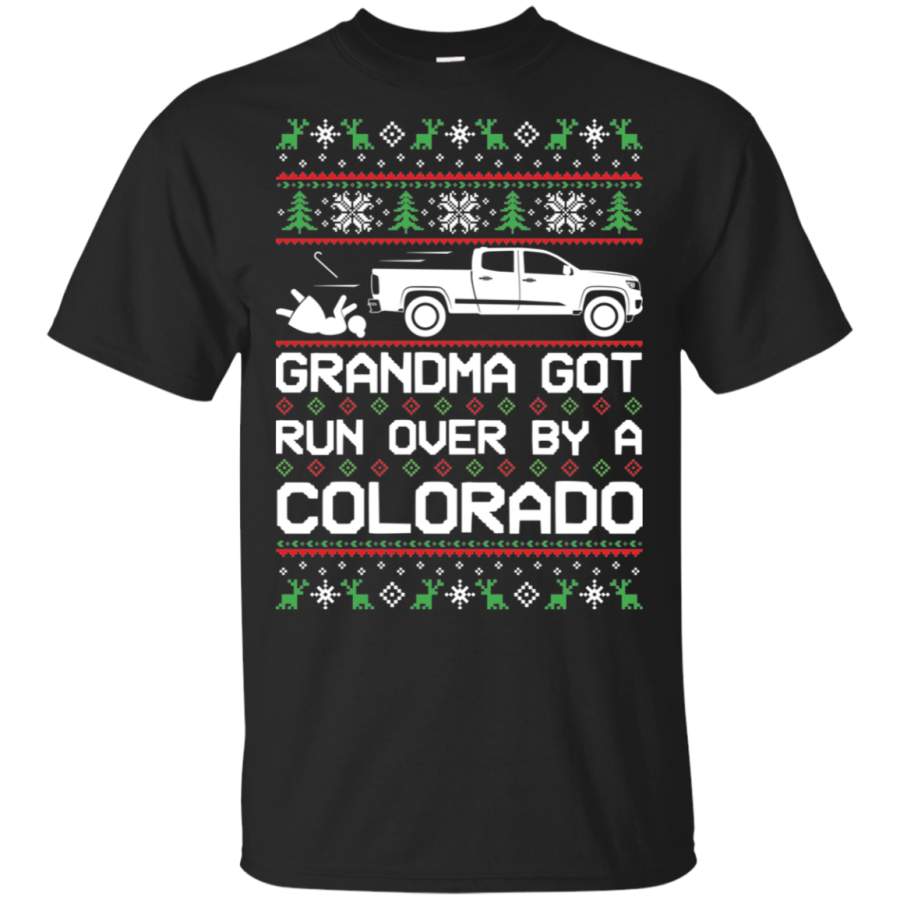 Chevy Colorado Grandma Got Run Over Ugly Christmas T-Shirt