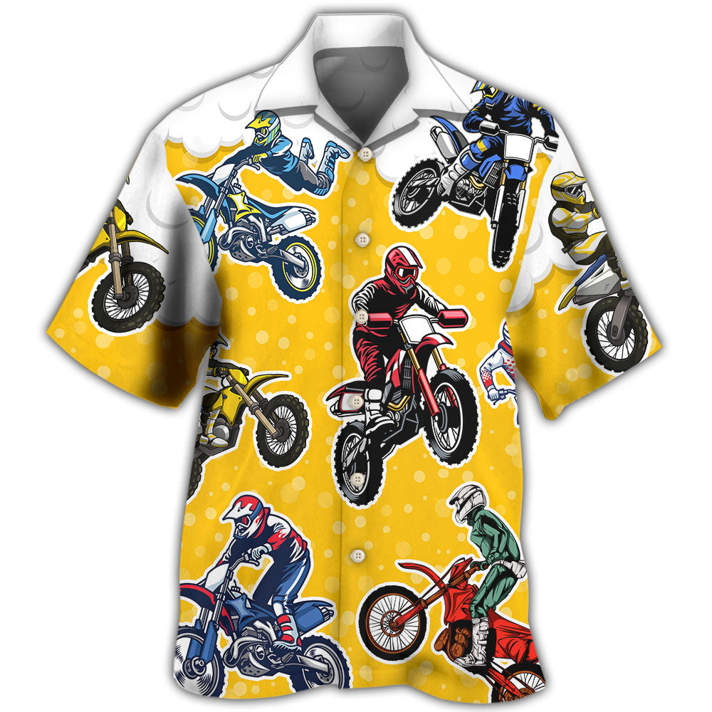 Beer I Like And Motocross Hawaii Shirt Ha6029