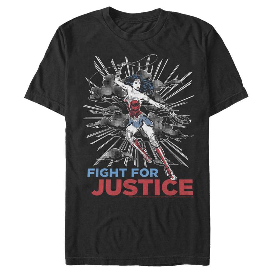 Wonder Woman 1984 Men’s Justice Fighter  T-Shirt