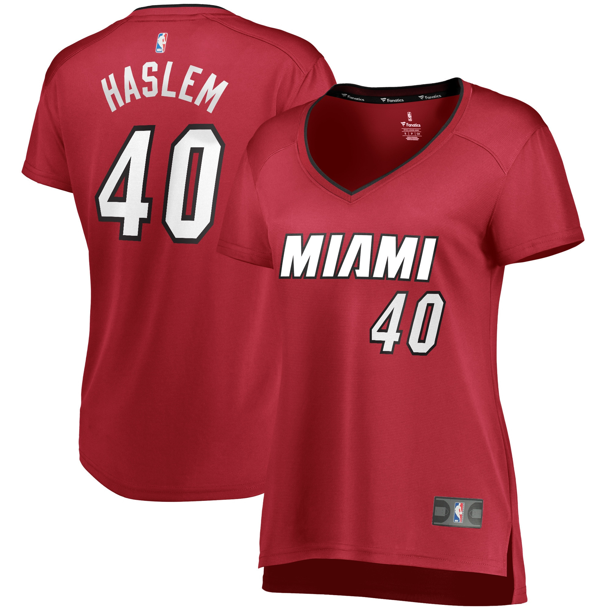 Udonis Haslem Miami Heat Fanatics Branded Womens Fast Break Player Jersey – Statement Edition – Red NBA