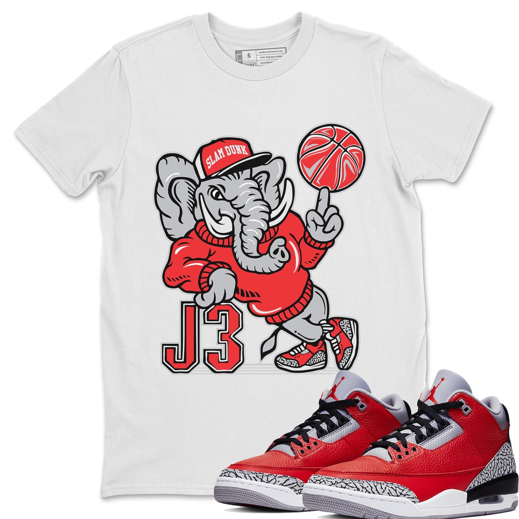 Aj3 Elephant White T-Shirt – Air Jordan 3 Unite