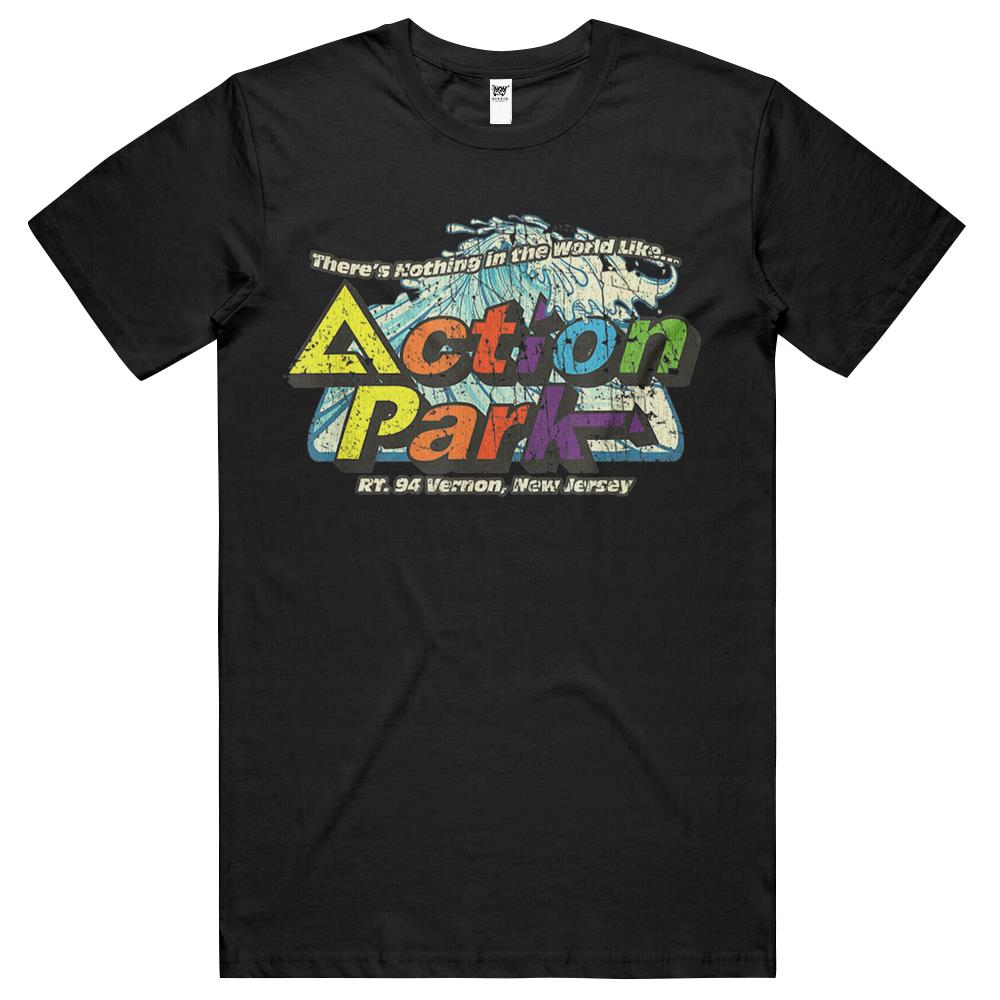 Funny Action Park New Jersey 1978 Vintage T Shirts