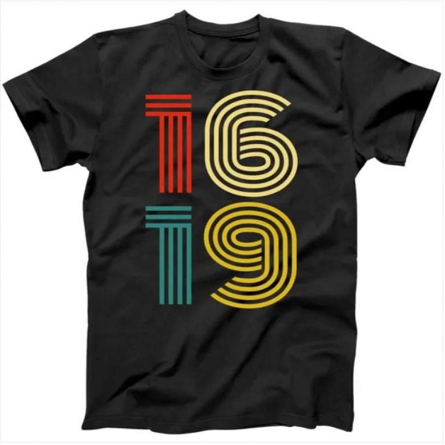 1619 Vintage Retro T-Shirt