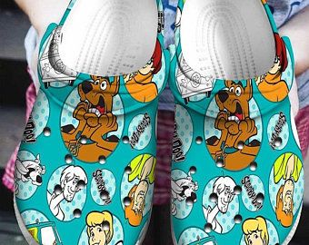 Scooby Doo Crocs Crocband Clogs Clogs Comfortable For Mens And Womens Classic Clogs Water Shoes Comfortable