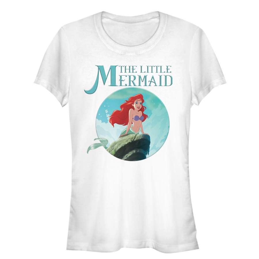 The Little Mermaid Junior’s Ariel Wave  T Shirt