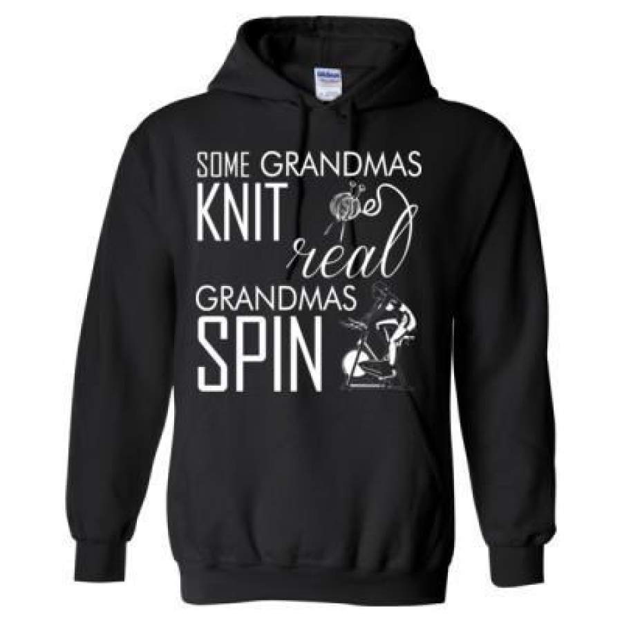 AGR Some Grandmas Knit Real Grandmas Spin – Heavy Blend™ Hooded Sweatshirt