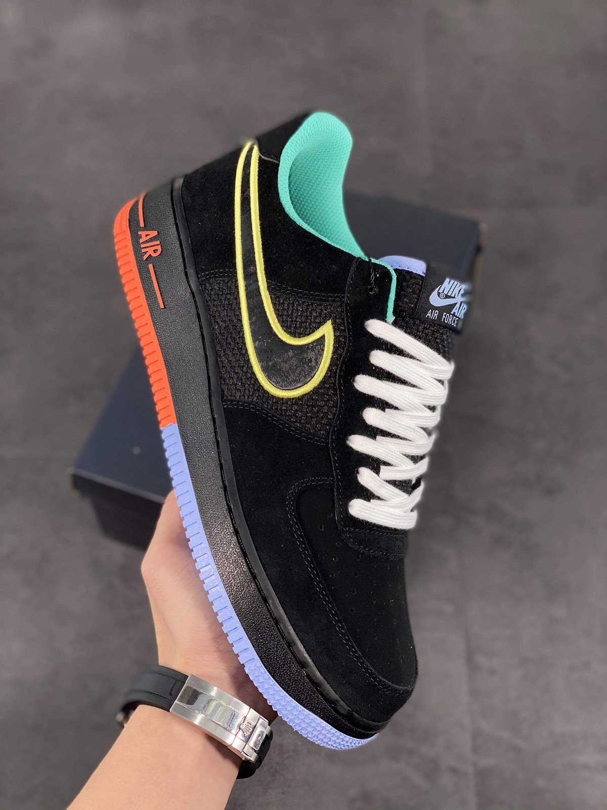 Nike Air Force 1 Peace and Unity BlackHyper Crimson DM9051-001 5340744