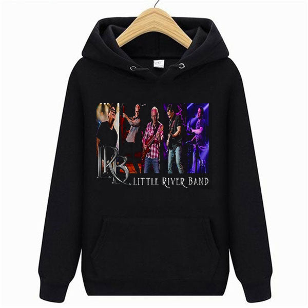 Mens Little River Band Cool Graphic Hoodie