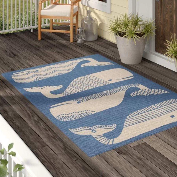 Pattern Whale Rug RCDD81F13339