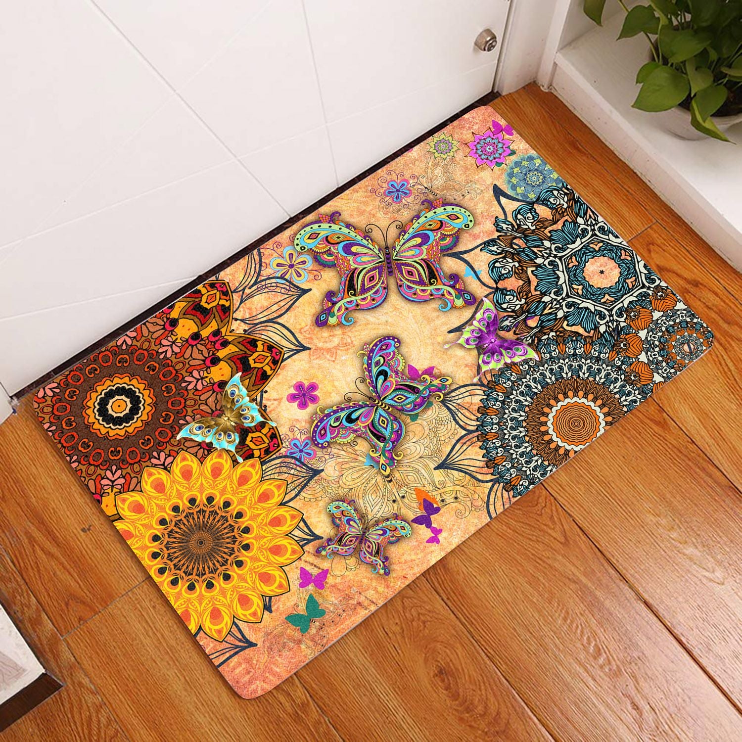 Amazing Butterfly Doormat | Welcome Mat | House Warming Gift