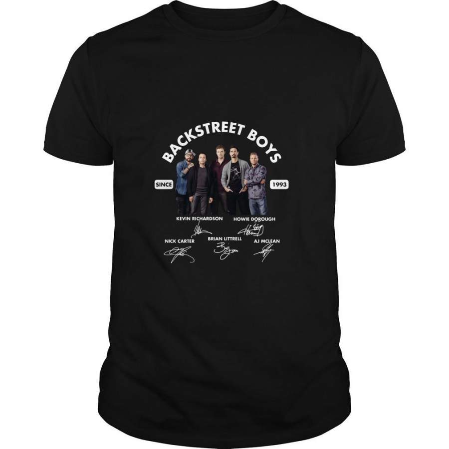 Backstreet Boys Since 1993 Signatures Shirt