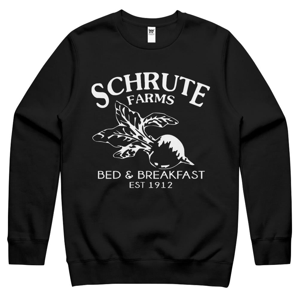 Schrute Farms Bed And Breakfast Crewneck Sweatshirt