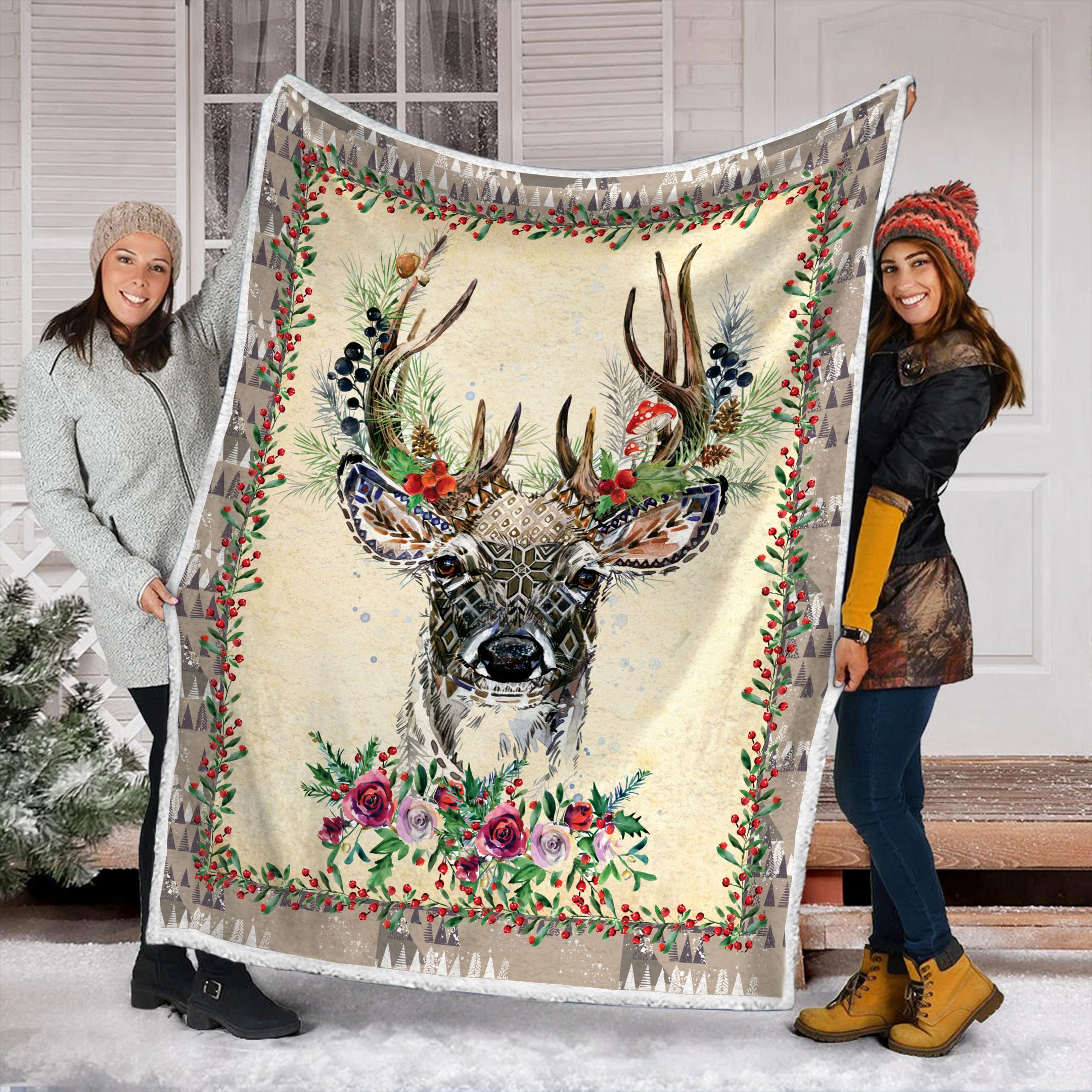 Deer AAA171122TA Fleece Blanket – Sothwarm