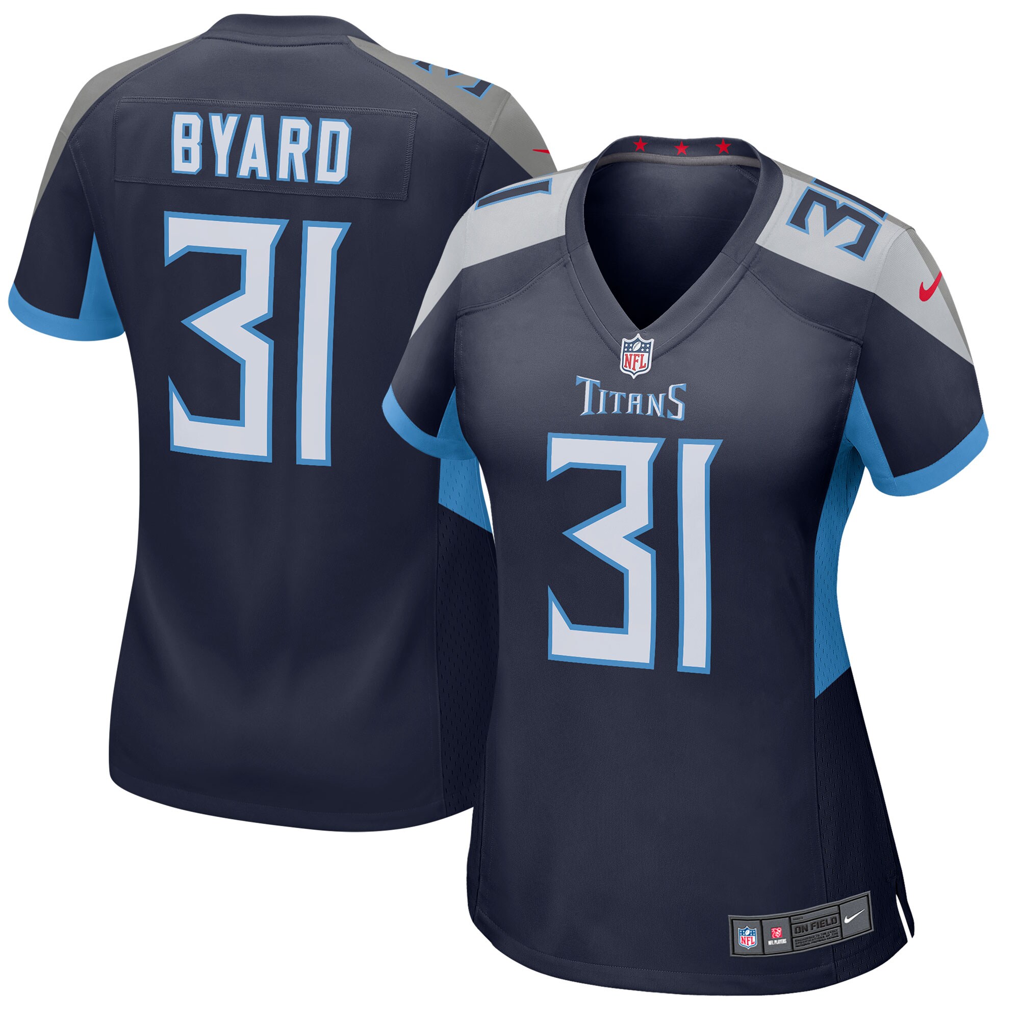 Women’s Tennessee Titans Kevin Byard Navy Player Jersey